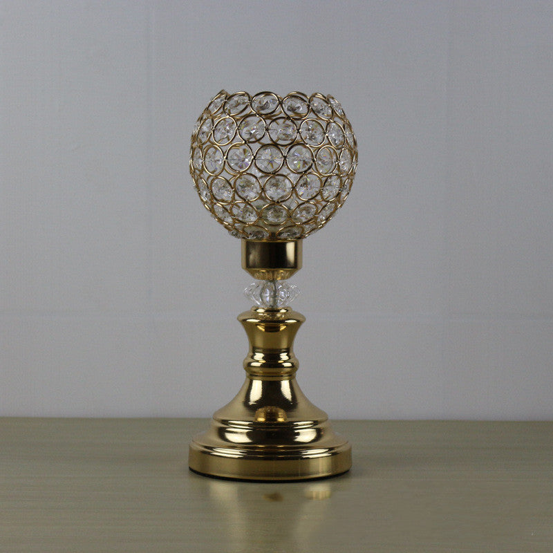 Crystal Table Lamp Modern Simple And Creative Warm - Rankz