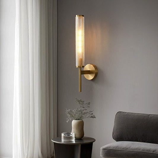 Nordic Glass Long Pole Wall Lamp Light Luxury - Rankz 