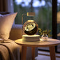 Crystal Ball Cosmic Dinosaur Indoor Night Light USB Power Warm Bedside Light Birthday Gift Night Lamp - Rankz 