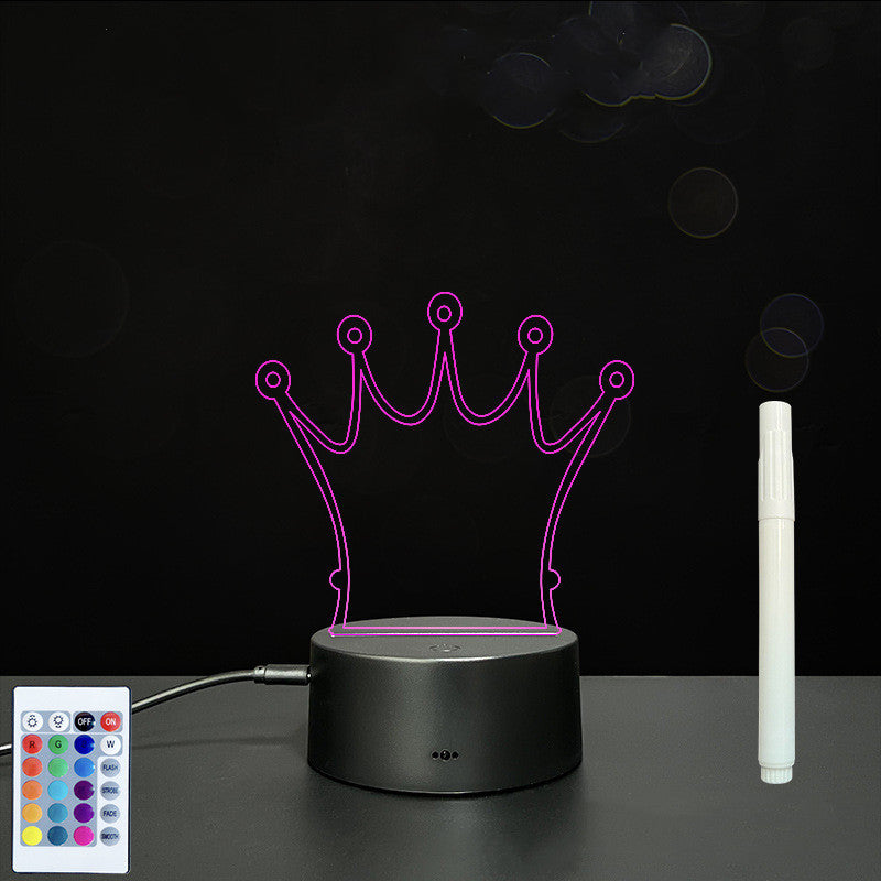 3D Acrylic Board Handwriting Message Board LED Light - Rankz 