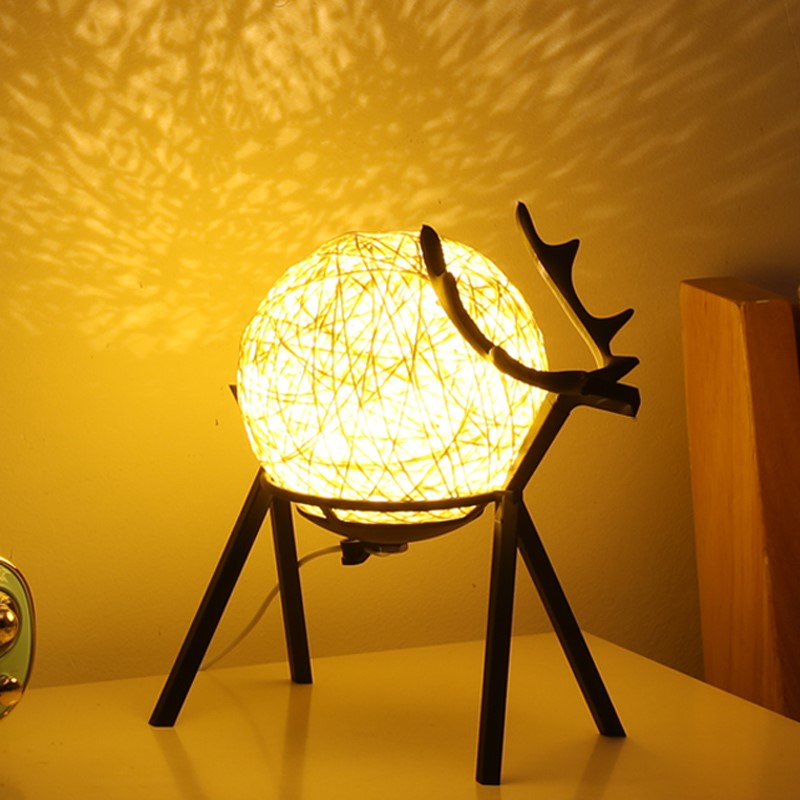 Retro Style Bedside Lamp for Cozy Bedroom Decor - Rankz 