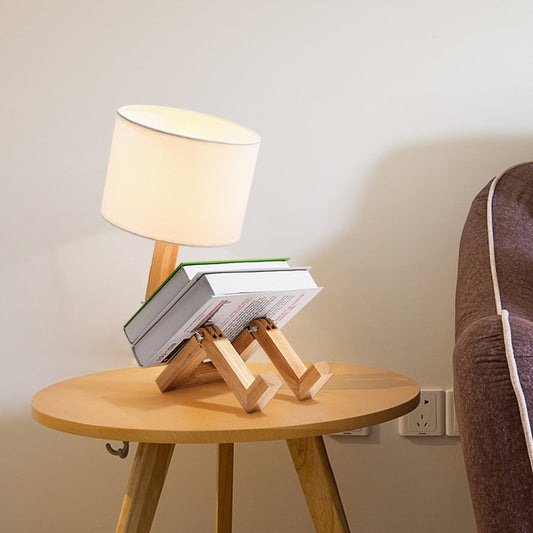 Table Lamp Creative Bedroom Table Lamp Table Lamp Wooden Enlighten Elegance - Rankz 