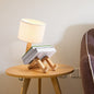 Table Lamp Creative Bedroom Table Lamp Table Lamp Wooden Enlighten Elegance - Rankz 