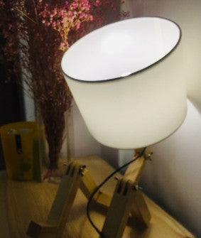 Table Lamp Creative Bedroom Table Lamp Table Lamp Wooden Enlighten Elegance - Rankz 
