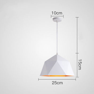 Colorful Geometric Creative Small Hanging Lamps - Rankz 