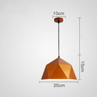 Colorful Geometric Creative Small Hanging Lamps - Rankz 