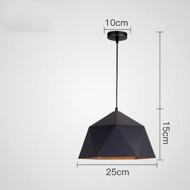 Colorful Geometric Creative Small Hanging Lamps - Rankz 