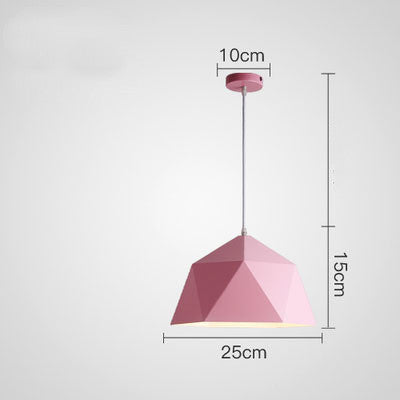 Colorful Geometric Creative Small Hanging Lamps - Rankz 