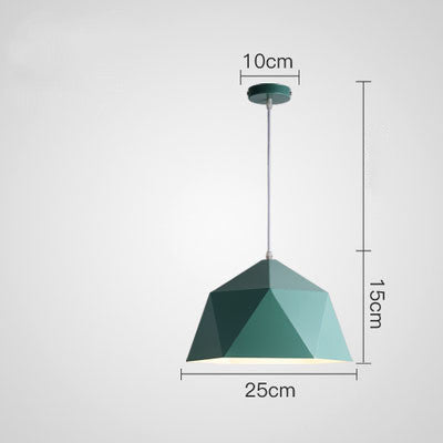 Colorful Geometric Creative Small Hanging Lamps - Rankz 
