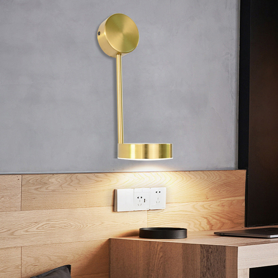 Bedside Lamp Wall Lamp Rotary Key Switch Lamp Wall Lamp Background Wall Decoration - Rankz 