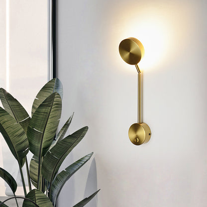 Bedside Lamp Wall Lamp Rotary Key Switch Lamp Wall Lamp Background Wall Decoration - Rankz 