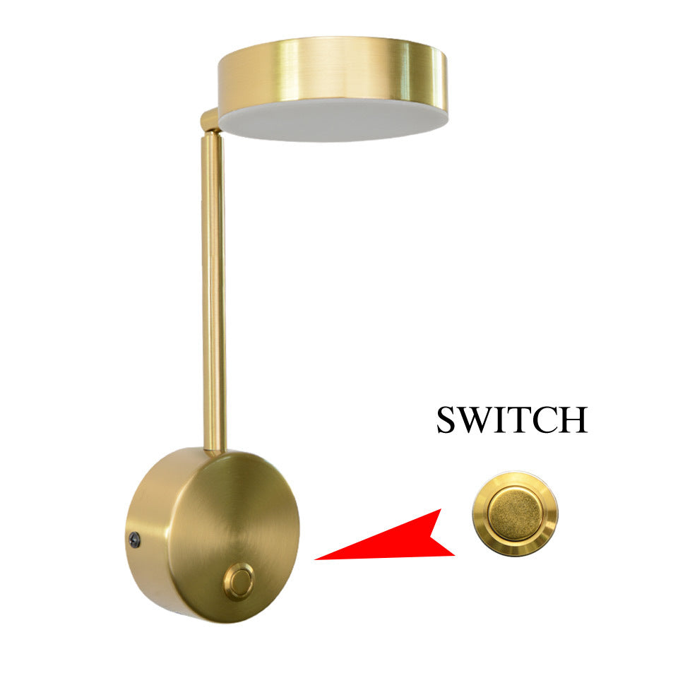 Bedside Lamp Wall Lamp Rotary Key Switch Lamp Wall Lamp Background Wall Decoration - Rankz 