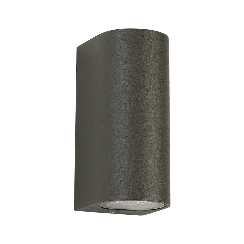 Led Outdoors Wall Lamp 5W 10W Up Down Lighting Indoor Double-Head Curved Waterproof IP65 Wall Lamp Modern Bedroom Lamp Warm White Light