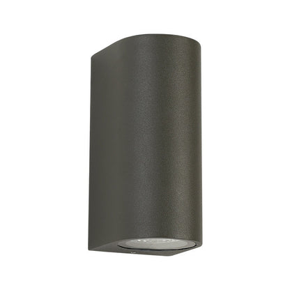 Led Outdoors Wall Lamp 5W 10W Up Down Lighting Indoor Double-Head Curved Waterproof IP65 Wall Lamp Modern Bedroom Lamp Warm White Light