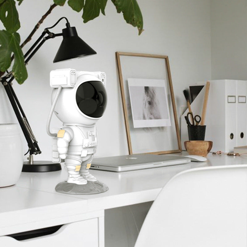 Creative Astronaut Galaxy Starry Sky Projector Nightlight USB Atmosphere Bedroom Table Lamp - Rankz 