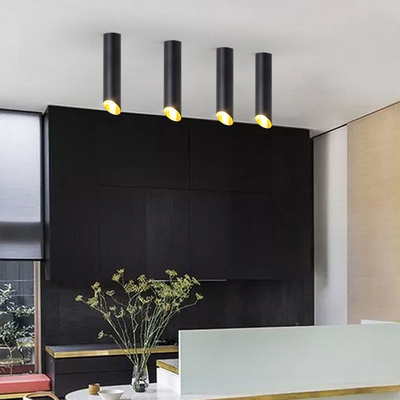 Dining Room Stairs Hanging Line Lamp Aluminum Oblique Ceiling - Rankz 