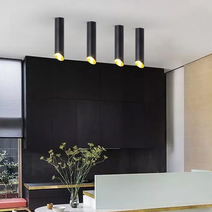 Dining Room Stairs Hanging Line Lamp Aluminum Oblique Ceiling - Rankz 