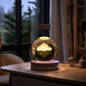 Crystal Ball Cosmic Dinosaur Indoor Night Light USB Power Warm Bedside Light Birthday Gift Night Lamp - Rankz 
