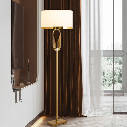 white and gold color floor lamp at rankz.com.au