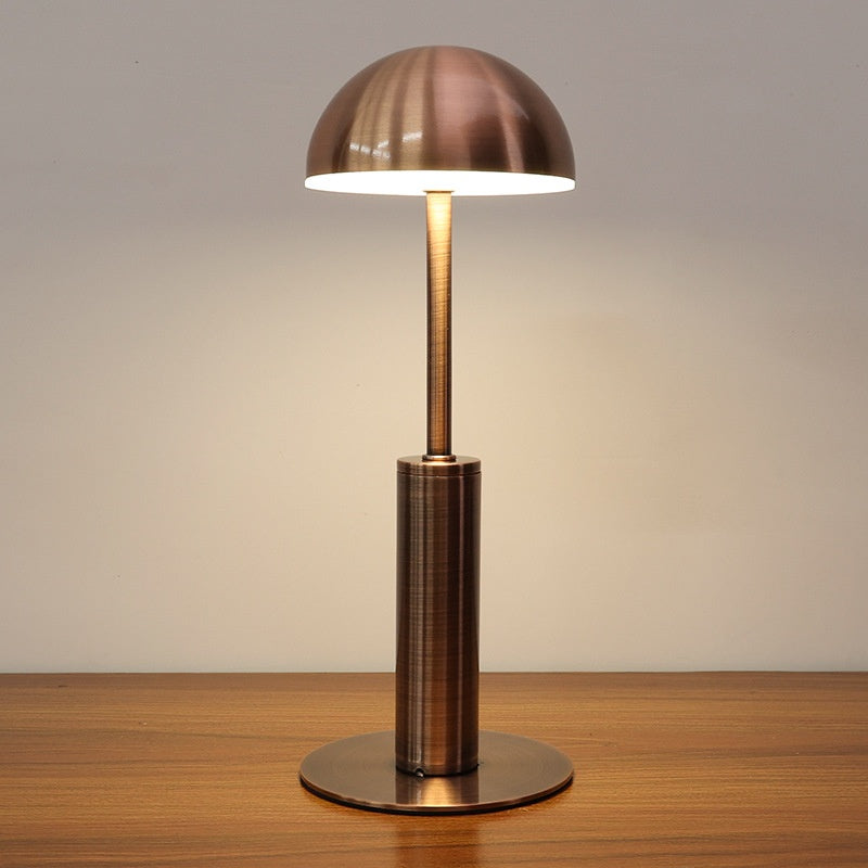 Cross-Border Led Rechargeable Bar Table Lamp Creative Mushroom-shaped Haircut Decorative Lamp Ambience Light Outdoor Restaurant And Cafe Desk Lamp - Rankz 