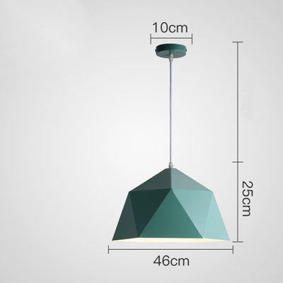 Colorful Geometric Creative Small Hanging Lamps - Rankz 