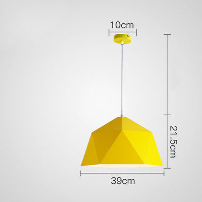 Colorful Geometric Creative Small Hanging Lamps - Rankz 