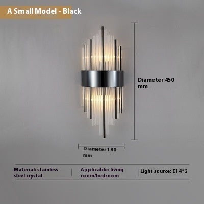 Crystal Background Wall Lamp - Rankz 