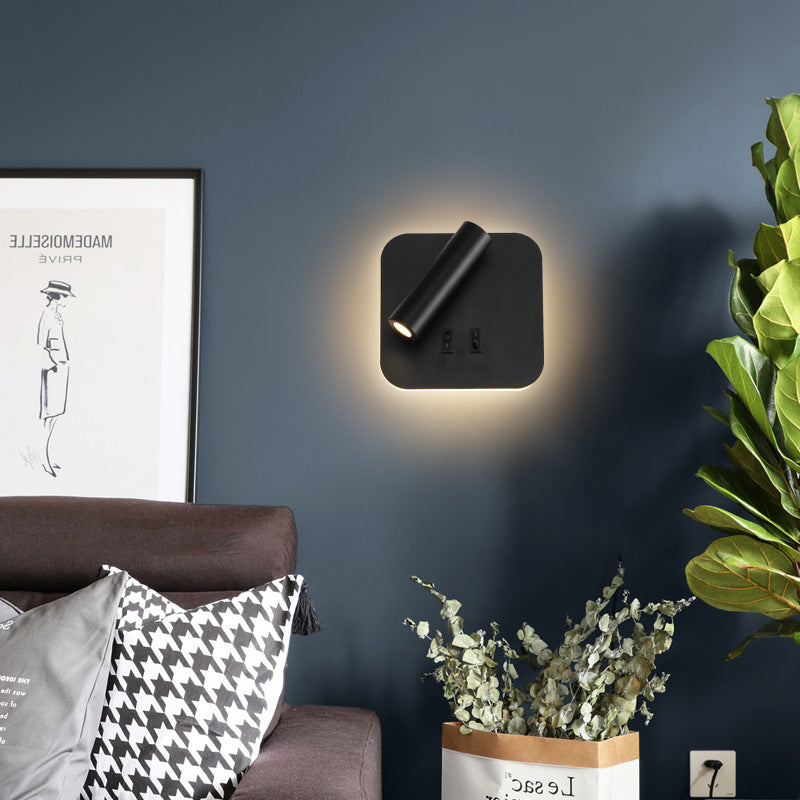 Modern Minimalist Bedside LED Wall Lamp Creative Led Spotlight - Rankz 