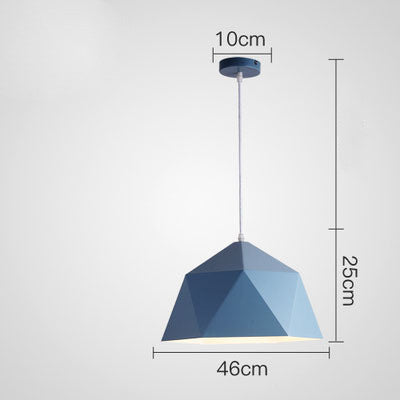 Colorful Geometric Creative Small Hanging Lamps - Rankz 