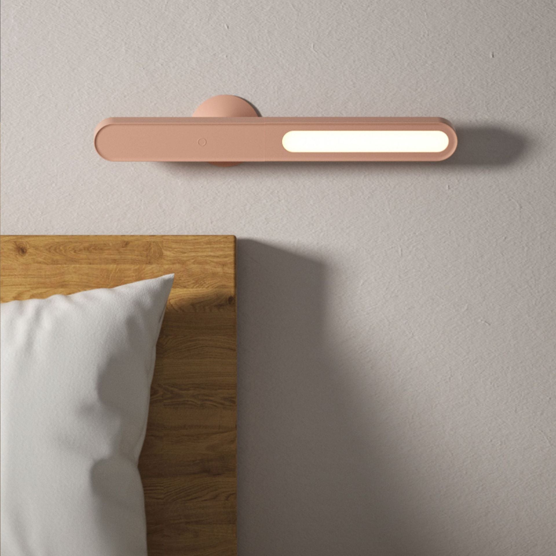 Reading Table Lamp Creative Geometric Desk Lamp Wireless Wall Lamp Multifunctional Magnetic Suction Small Night Light - Rankz 