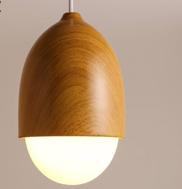 Modern Minimalist Wood-like Nut Chandelier - Rankz 