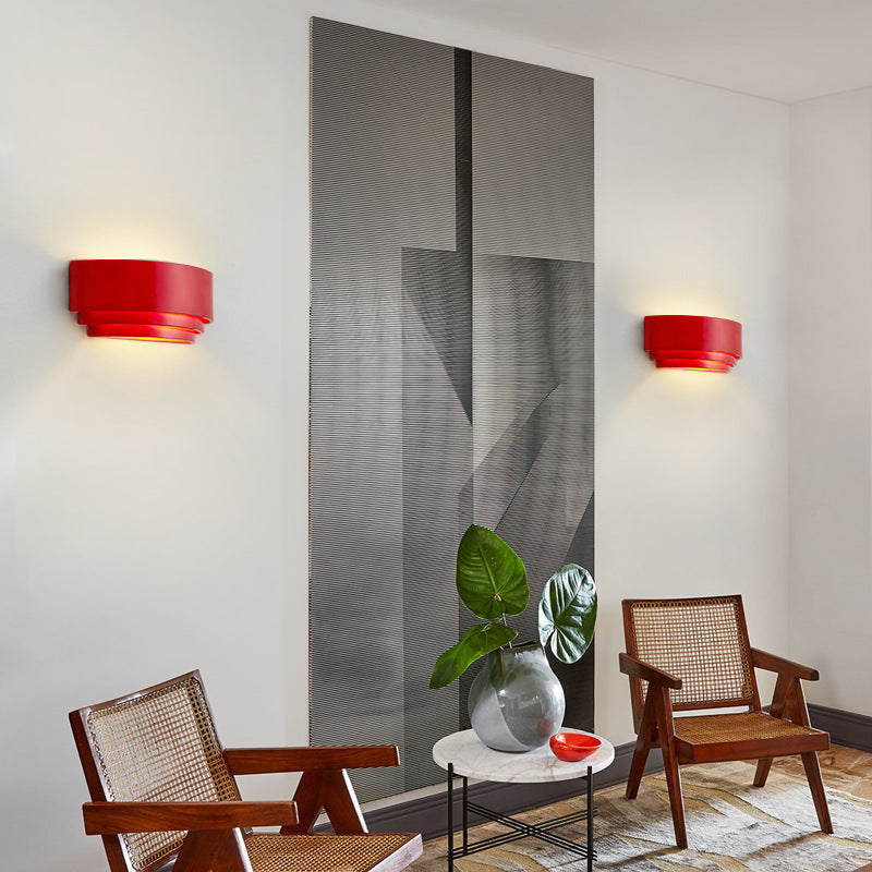 Minimalist Bedroom Bedside Wall Lamp Creative Nordic Led Stairs Corridor Aisle Balcony Light - Rankz 