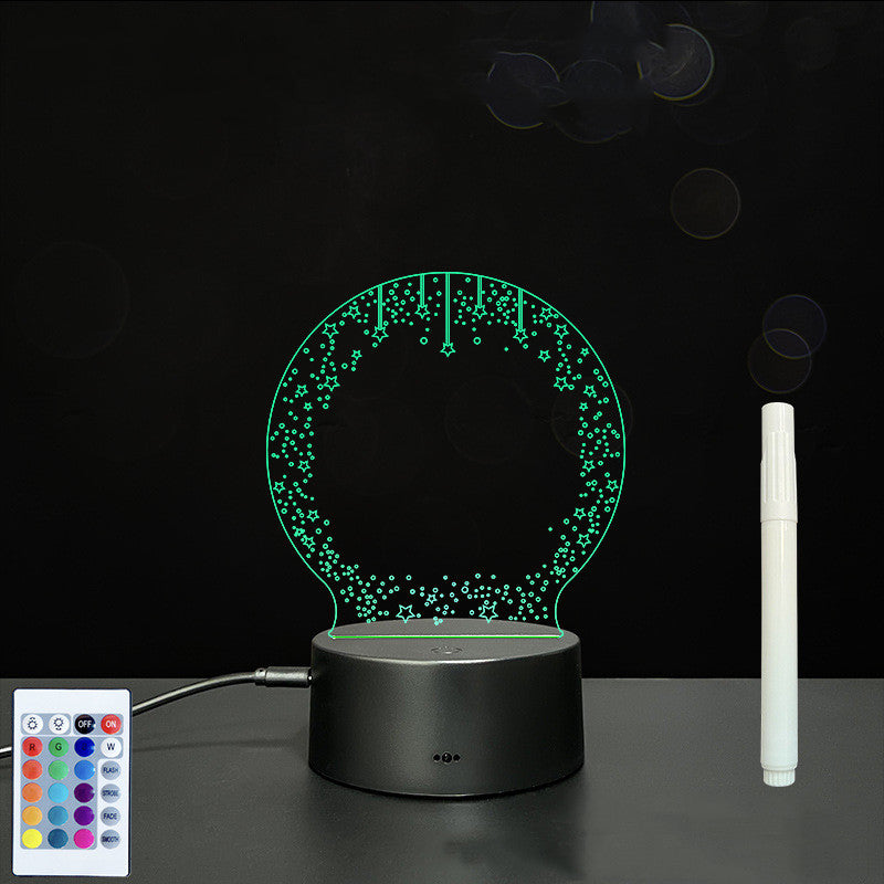 3D Acrylic Board Handwriting Message Board LED Light - Rankz 