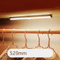 Ultra-thin LED Cabinet Light, Wireless Motion Sensor LED Light Bar, USB Rechargeable Side Magnetic Self-adhesive Kitchen Night Light for Wardrobe
