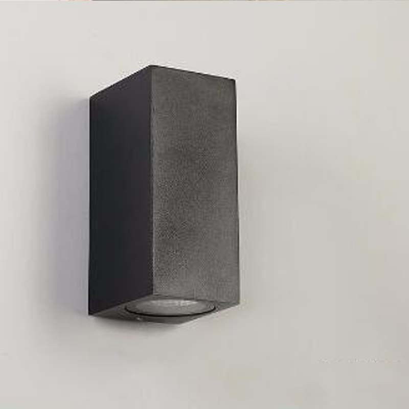 Led Outdoors Wall Lamp 5W 10W Up Down Lighting Indoor Double-Head Curved Waterproof IP65 Wall Lamp Modern Bedroom Lamp Warm White Light