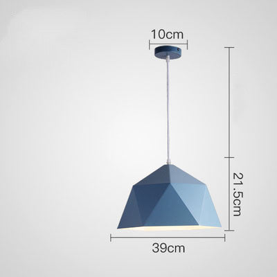 Colorful Geometric Creative Small Hanging Lamps - Rankz 