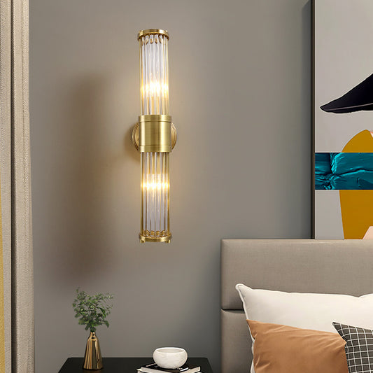 American Retro Copper Bedroom Bedside Wall Lamp Simple - Rankz 