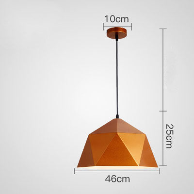 Colorful Geometric Creative Small Hanging Lamps - Rankz 