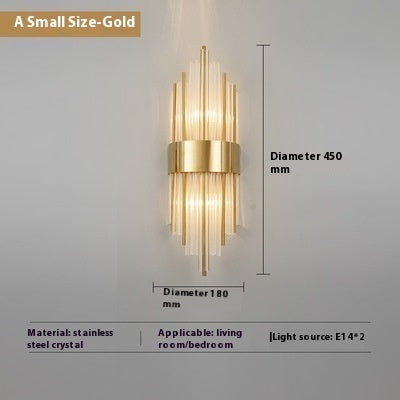 Crystal Background Wall Lamp - Rankz 