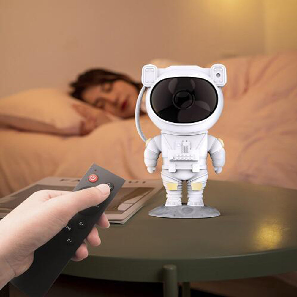 Creative Astronaut Galaxy Starry Sky Projector Nightlight USB Atmosphere Bedroom Table Lamp - Rankz 