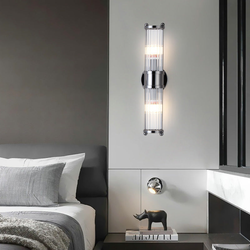 American Retro Copper Bedroom Bedside Wall Lamp Simple - Rankz 
