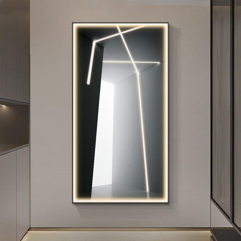 Aisle Vertical Wall Art Led Lights Entrance Decoration - Rankz 