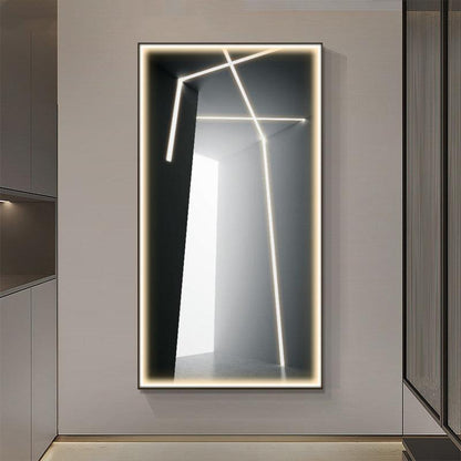 Aisle Vertical Wall Art Led Lights Entrance Decoration - Rankz 