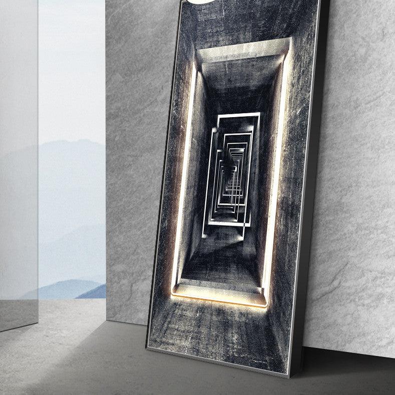 Aisle Vertical Wall Art Led Lights Entrance Decoration - Rankz 