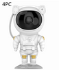 Creative Astronaut Galaxy Starry Sky Projector Nightlight USB Atmosphere Bedroom Table Lamp - Rankz 