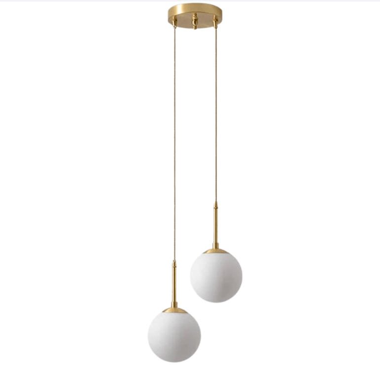 Bedroom Bedside Glass Single Head Small Chandelier - Rankz 