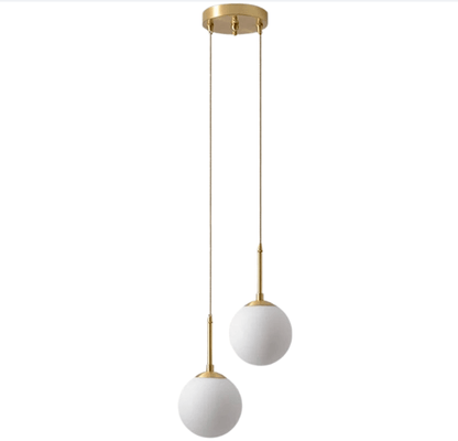 Bedroom Bedside Glass Single Head Small Chandelier - Rankz 