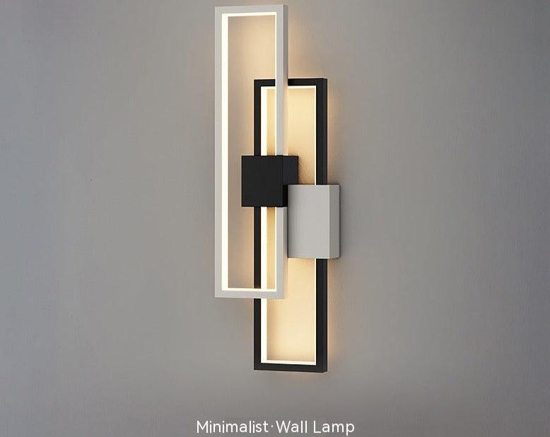 Bedroom Bedside Nordic Minimalism Wall Lamp Modern Minimalist - Rankz 