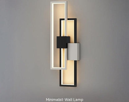 Bedroom Bedside Nordic Minimalism Wall Lamp Modern Minimalist - Rankz 