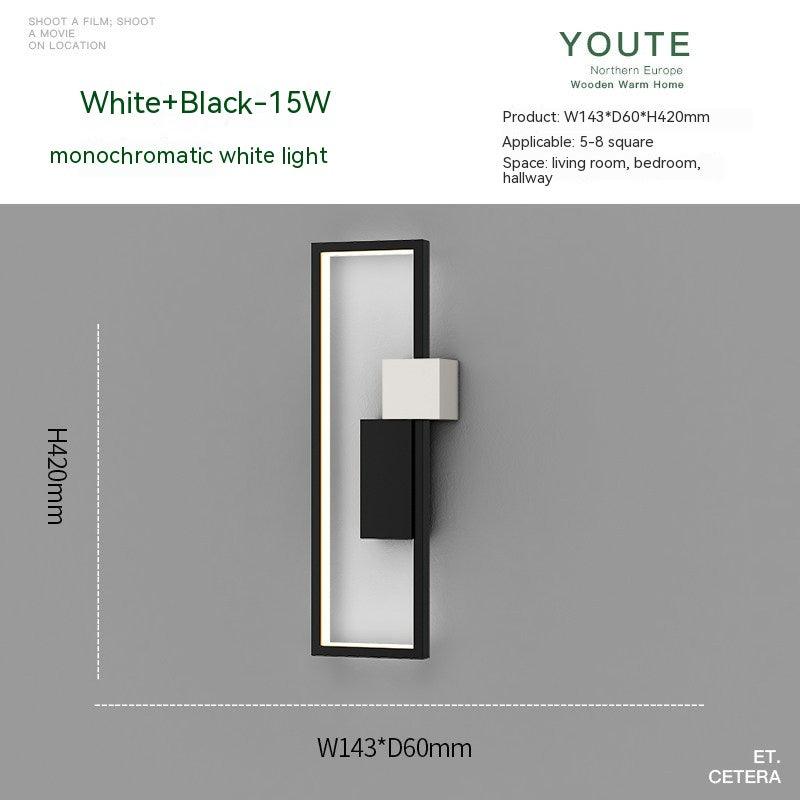Bedroom Bedside Nordic Minimalism Wall Lamp Modern Minimalist - Rankz 